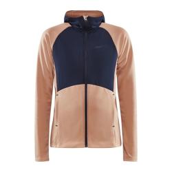 Craft ADV Essence Jersey Hood W 1912467 dámska športová mikina - oranžová s modrou (791396)