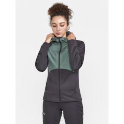 Craft ADV Essence Jersey Hood W 1912467 dámská bunda - šedá (992626)
