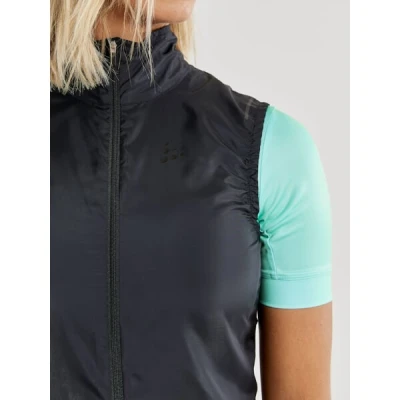 Craft ADV Essence Light Wind W 1908793 dámská cyklovesta - černá (999000)