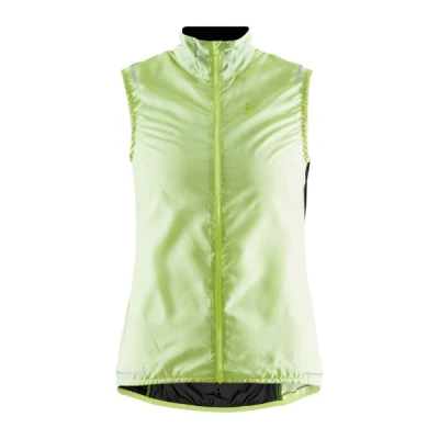 Craft ADV Essence Light Wind W 1908793 dámská cyklovesta - žlutá (851000)