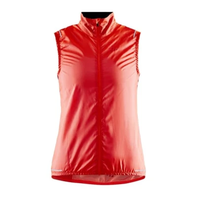 Craft ADV Essence Light Wind W 1908793 dámská cyklovesta - oranžová (825000)