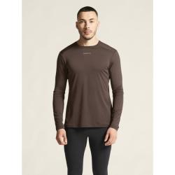 Craft ADV Essence LS 2 1914793 pánske tričko - hnedá (286000(2860))