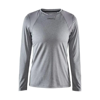 Craft ADV Essence LS W 1908769 dámské funkční triko - tmavě šedá (975000)