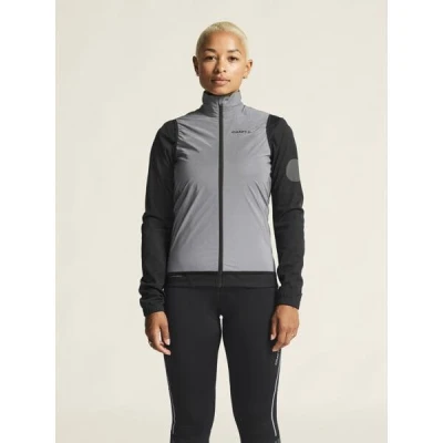 Craft ADV Essence Lumen Wind W 1916662 dámská cyklovesta - šedá (926999(9269))