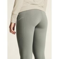 Craft ADV Essence Warm Tights 3 W 1916657 dámské kalhoty - zelená (647000)