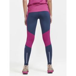 Craft ADV Essence Warm Tights W 1909632 dámské kalhoty - modrá s růžovou (698486)