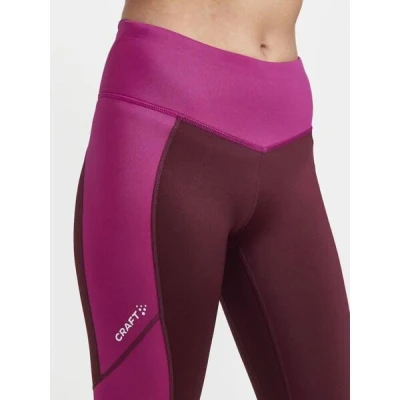 Craft ADV Essence Warm Tights W 1909632 dámské kalhoty - růžová (492486)