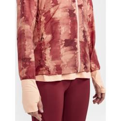 Craft ADV Essence Wind W 1911241 dámská běžecká bunda - červená (421007)