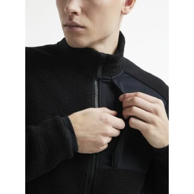 Craft ADV Explore Pile Fleece 1912220 pánská mikina - černá (999000)
