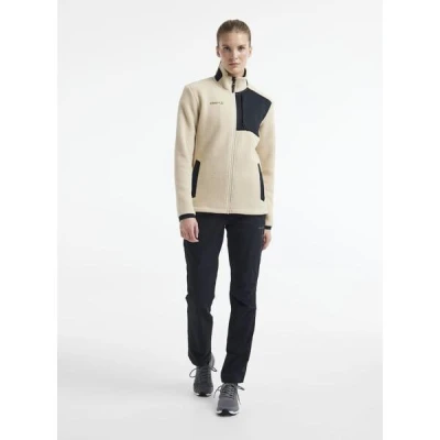 Craft ADV Explore Pile Fleece W 1912221 dámská mikina - hnědá (211999)