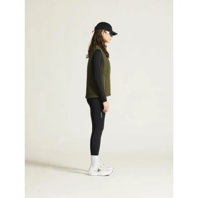 Craft ADV Explore Pile Fleece W 1913811 dámská vesta - zelená (664000)