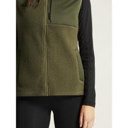 Craft ADV Explore Pile Fleece W 1913811 dámská vesta - zelená (664000)