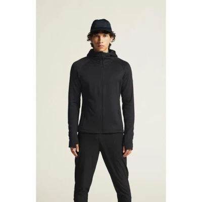 Craft ADV Explore Power Fleece Hood 1915240 mikina - černá (999000)
