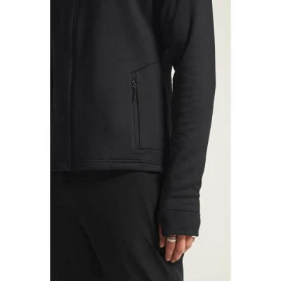 Craft ADV Explore Power Fleece Hood 1915240 mikina - černá (999000)