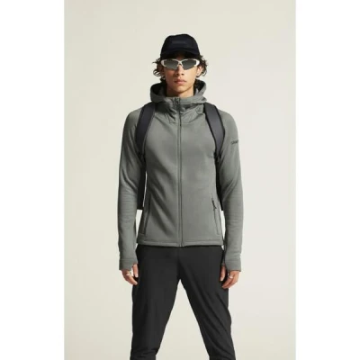 Craft ADV Explore Power Fleece Hood 1915240 mikina - zelená (647000)