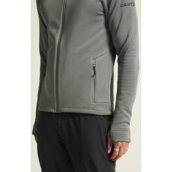 Craft ADV Explore Power Fleece Hood 1915240 mikina - zelená (647000)