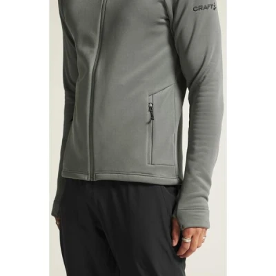 Craft ADV Explore Power Fleece Hood 1915240 mikina - zelená (647000)