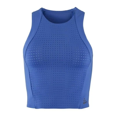 CRAFT ADV Hit Perforated Tank 1913210 dámský top - modrá (359000) CRAFT ADV Hit Perforated Tank 1913210 dámský top - modrá (359000)