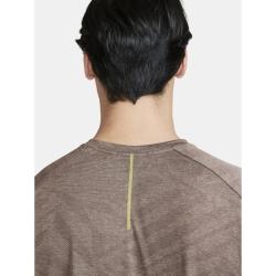 Craft ADV HiT SS Structure 1912457 pánské triko - hnědá (244000)