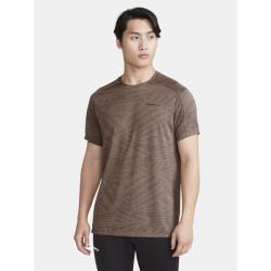 Craft ADV HiT SS Structure 1912457 pánské triko - hnědá (244000)