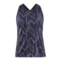 Craft ADV HiT W 1912471 dámsky nátelník - tmavomodrá so vzorom (396791) Craft ADV HiT W 1912471 dámsky nátelník - tmavomodrá so vzorom (396791)