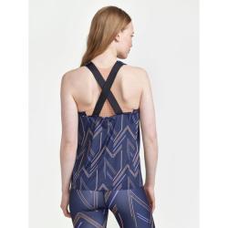 Craft ADV HiT W 1912471 dámský nátělník - tmavě modrá se vzorem (396791)