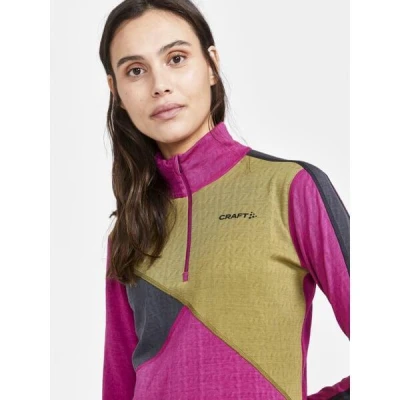 Craft ADV Nordic Wool HZ W 1911149 dámské triko - růžová (486992) POUZE L (VÝPRODEJ)
