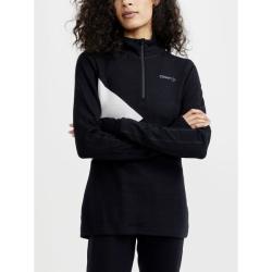 Craft ADV Nordic Wool HZ W 1911149 dámske tričko - čierna (999914)