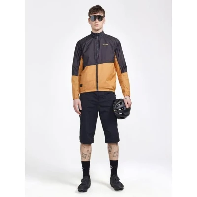 Craft ADV Offroad Wind 1910572 pánská cyklobunda - tmavě šedá s oranžovou (992574)