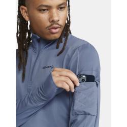 CRAFT ADV SubZ LS 2 1913616 pánské triko - modrá (362000)