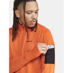 CRAFT ADV SubZ LS 2 1913616 pánské triko - oranžová (521000)