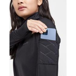 Craft ADV SubZ LS 2 W 1913625 dámské běžecké triko POUZE L - šedá (VÝPRODEJ)