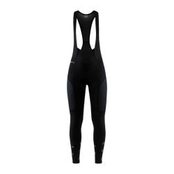 CRAFT ADV SubZ Lumen Bib Tights (C2) W dámske cyklo nohavice - čierna (999000)