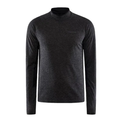 CRAFT ADV SubZ Wool LS 2 1911332 pánské triko - černá (999000)