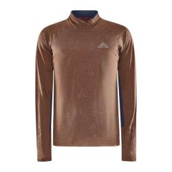 CRAFT ADV SubZ Wool LS 2 1911332 pánske tričko - hnedá (686000)