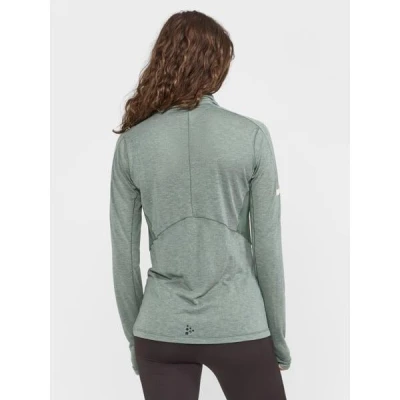 CRAFT ADV SubZ Wool LS 2 W 1911314 dámské triko - zelená (626200)