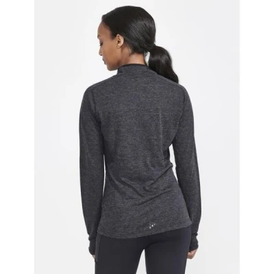 Craft ADV SubZ Wool LS 2 W dámské triko - černá (999000)