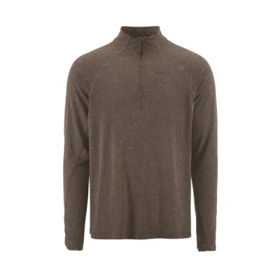 CRAFT ADV SubZ Wool LS 3 1915137 pánské triko - hnědá (286200)