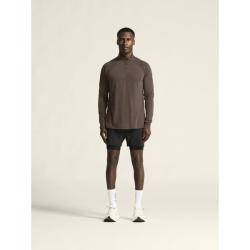 CRAFT ADV SubZ Wool LS 3 1915137 pánské triko - hnědá (286200)