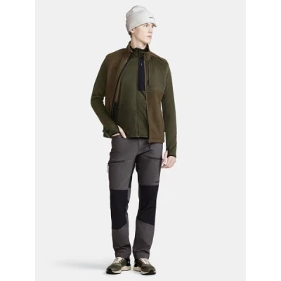 Craft ADV Tech Fleece Thermal 1911662 pánská mikina - zelená (680999) POUZE XL (VÝPRODEJ)