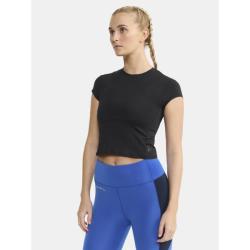 Craft ADV Tone Cropped W 1914694 dámské triko - černá (999000)