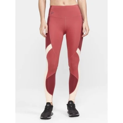Craft ADV Tone Tights 2 W 1913740 dámské kalhoty - červená (447421)