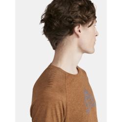 CRAFT ADV Trail Wool SS 1913721 pánské triko - hnědá (685200)