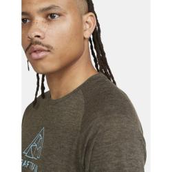 CRAFT ADV Trail Wool SS 1913721 pánské triko - zelená (680200)