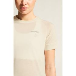 Craft ADV Trail Wool SS W 1913722 dámské triko - bílá (105M)