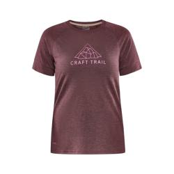 Craft ADV Trail Wool SS W 1913722 dámske tričko - červená (492200)