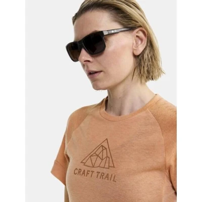 CRAFT ADV Trail Wool SS W 1913722 dámské triko - hnědá (791200)