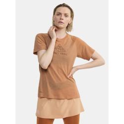 CRAFT ADV Trail Wool SS W 1913722 dámské triko - hnědá (791200)