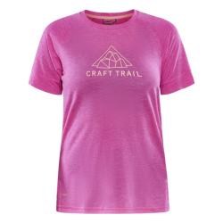 CRAFT ADV Trail Wool SS W 1913722 dámské triko - růžová (474200)
