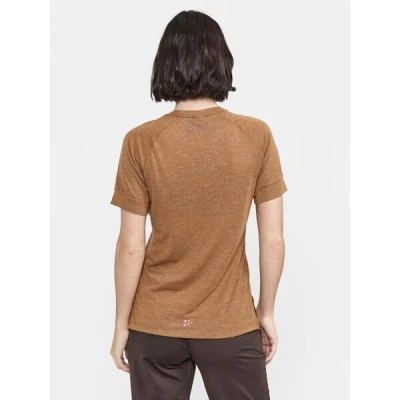 CRAFT ADV Trail Wool SS W 1913722 dámské triko - hnědá (791200)